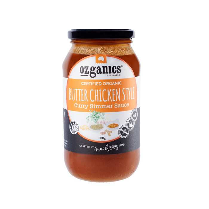 Ozganics Organic Butter Chicken Curry Simmer Sauce – Ozganics Australia